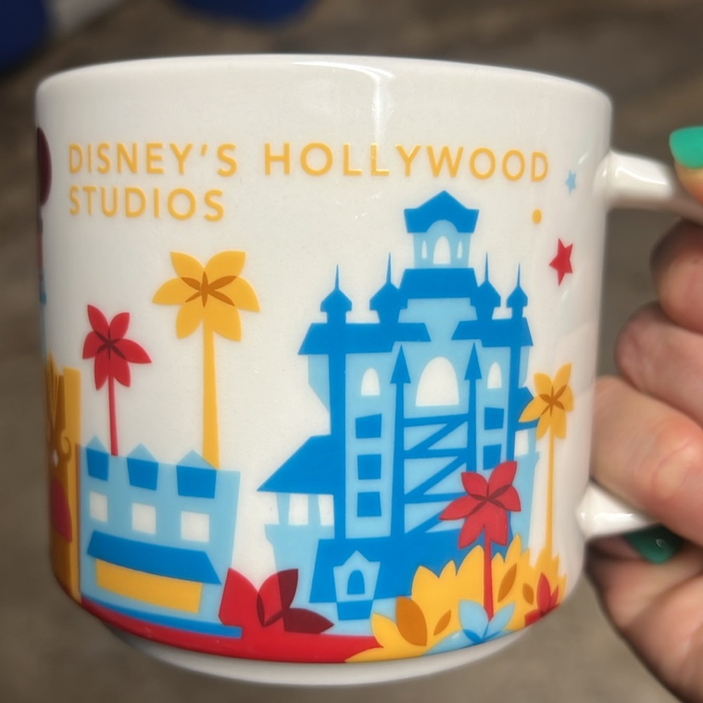 Starbucks Disney's Hollywood Studios You Are Here YAH Ceramic Mug